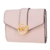 Michael Kors CARMEN系列 大金LOGO 三折 零錢袋 短夾(櫻花粉)：圖片 2