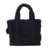 MARC JACOBS 馬克賈伯 TEDDY 迷你TOTE 手提/斜背包(黑色)：圖片 3